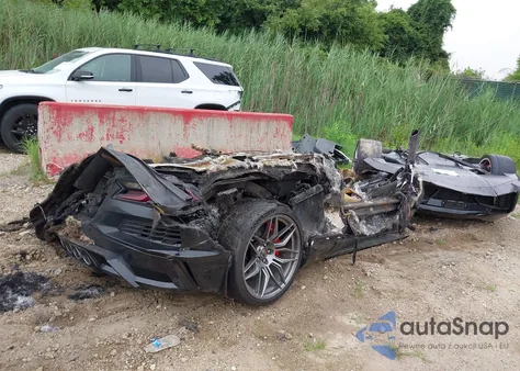 2023 Chevrolet Corvette Z06 Rwd 3Lz из США, поврежденный, VIN 1G1YF3D31P5602614